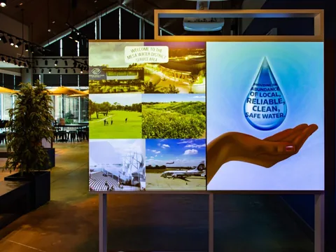 Digital displays introduce Mesa Water District's service area and local water supply