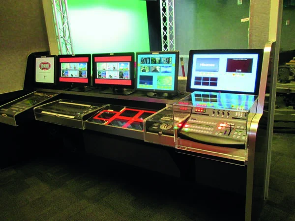 Visitor production controls in the children’s television studio